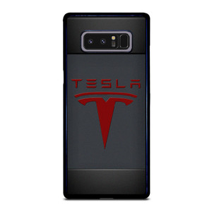 TESLA METAL CARBON LOGO Samsung Galaxy Note 8 Case Cover