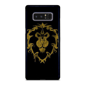 WORLD OF WARCRAFT ALLIANCE BLACK LOGO Samsung Galaxy Note 8 Case Cover