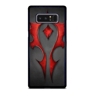 WORLD OF WARCRAFT HORDE LOGO Samsung Galaxy Note 8 Case Cover WORLD OF WARCRAFT HORDE LOGO Samsung Galaxy Note 8 Case Cover