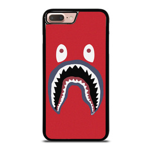 BAPE SHARK CARTOON RED iPhone 7 / 8 Plus Case Cover BAPE SHARK CARTOON RED iPhone 7 / 8 Plus Case Cover