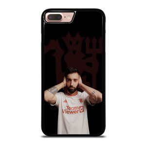 BRUNO FERNANDES MANCHESTER UNITED RED DEVILS iPhone 7 / 8 Plus Case Cover BRUNO FERNANDES MANCHESTER UNITED RED DEVILS iPhone 7 / 8 Plus Case Cover