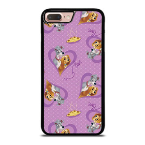 DISNEY LADY AND THE TRAMP PATTERN CARTOON iPhone 7 / 8 Plus Case Cover