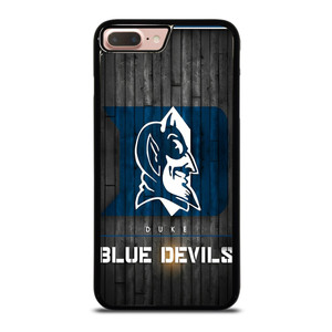 DUKE BLUE DEVILS BASKETBALL WOODEN LOGO iPhone 7 / 8 Plus Case Cover DUKE BLUE DEVILS BASKETBALL WOODEN LOGO iPhone 7 / 8 Plus Case Cover