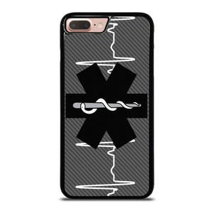 EMT EMS REGISTERED PARAMEDIC LOGO CARBON iPhone 7 / 8 Plus Case Cover EMT EMS REGISTERED PARAMEDIC LOGO CARBON iPhone 7 / 8 Plus Case Cover