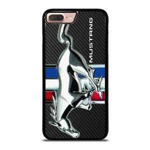 FORD MUSTANG METAL CARBON EMBLEM iPhone 7 / 8 Plus Case Cover