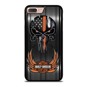 HARLEY DAVIDSON THE PUNISHER METAL iPhone 7 / 8 Plus Case Cover