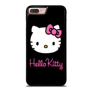 HELLO KITTY CUTE BLACK iPhone 7 / 8 Plus Case Cover HELLO KITTY CUTE BLACK iPhone 7 / 8 Plus Case Cover
