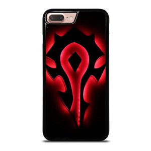 HORDE WORLD OF WARCRAFT BLACK LOGO iPhone 7 / 8 Plus Case Cover