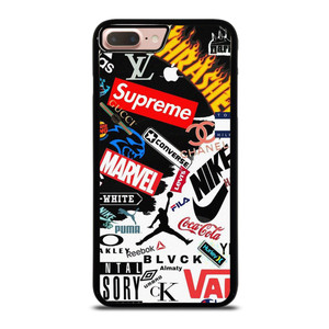 HYPE BEAST FASHION BRAND LOGO COLLAGE iPhone 7 / 8 Plus Case Cover HYPE BEAST FASHION BRAND LOGO COLLAGE iPhone 7 / 8 Plus Case Cover