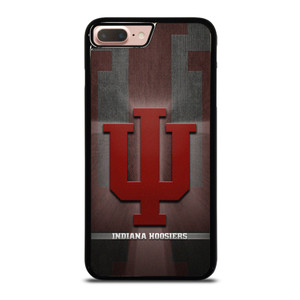 INDIANA HOOSIERS BASKETBALL METAL LOGO iPhone 7 / 8 Plus Case Cover INDIANA HOOSIERS BASKETBALL METAL LOGO iPhone 7 / 8 Plus Case Cover
