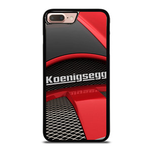 KOENIGSEGG SUPERCAR RED EMBLEM iPhone 7 / 8 Plus Case Cover KOENIGSEGG SUPERCAR RED EMBLEM iPhone 7 / 8 Plus Case Cover