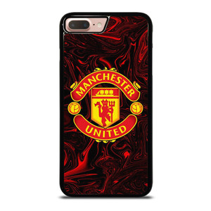MANCHESTER UNITED RED MARBLE LOGO iPhone 7 / 8 Plus Case Cover MANCHESTER UNITED RED MARBLE LOGO iPhone 7 / 8 Plus Case Cover