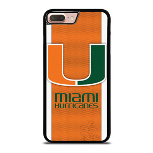 MIAMI HURRICANES SYMBOL CARBON iPhone 7 / 8 Plus Case Cover MIAMI HURRICANES SYMBOL CARBON iPhone 7 / 8 Plus Case Cover