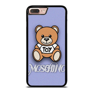 MOSCHINO TOY LOGO PURPLE iPhone 7 / 8 Plus Case Cover