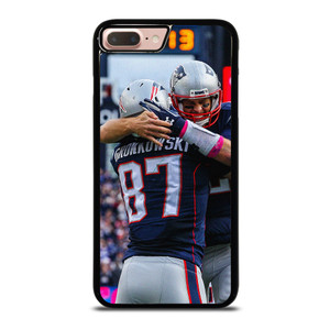 TOM BRADY X ROB GRONKOWSKI NEW ENGLAND PATRIOT iPhone 7 / 8 Plus Case Cover