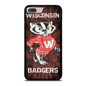 WISCONSIN BADGERS RUSTY SYMBOL iPhone 7 / 8 Plus Case Cover