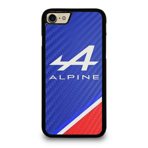ALPINE AUTOMOBILES BLUE CARBON iPhone 7 / 8 Case Cover ALPINE AUTOMOBILES BLUE CARBON iPhone 7 / 8 Case Cover