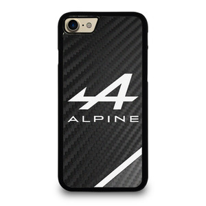 ALPINE AUTOMOBILES LOGO CARBON iPhone 7 / 8 Case Cover ALPINE AUTOMOBILES LOGO CARBON iPhone 7 / 8 Case Cover