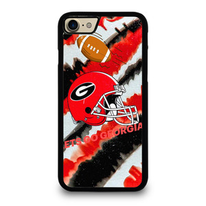GEORGIA BULLDOGS FOOTBALL PSYCHEDELIC ART iPhone 7 / 8 Case Cover