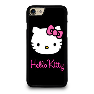 HELLO KITTY CUTE BLACK iPhone 7 / 8 Case Cover HELLO KITTY CUTE BLACK iPhone 7 / 8 Case Cover