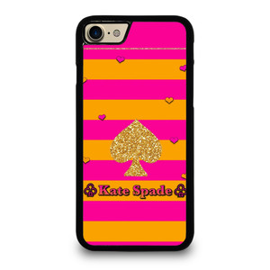 KATE SPADE PINK ORANGE STRIPE iPhone 7 / 8 Case Cover KATE SPADE PINK ORANGE STRIPE iPhone 7 / 8 Case Cover
