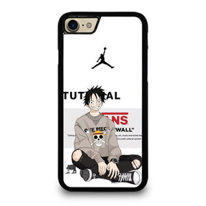 LUFFY D MONKEY ONE PIECE AIR JORDAN iPhone 7 / 8 Case Cover LUFFY D MONKEY ONE PIECE AIR JORDAN iPhone 7 / 8 Case Cover