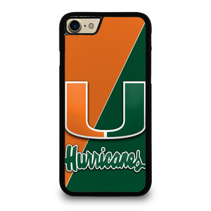 MIAMI HURRICANES LOGO CARBON iPhone 7 / 8 Case Cover MIAMI HURRICANES LOGO CARBON iPhone 7 / 8 Case Cover