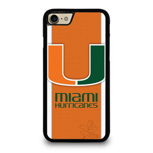 MIAMI HURRICANES SYMBOL CARBON iPhone 7 / 8 Case Cover MIAMI HURRICANES SYMBOL CARBON iPhone 7 / 8 Case Cover