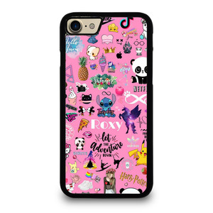 ROXY CARTOON PINK COLLAGE iPhone 7 / 8 Case Cover