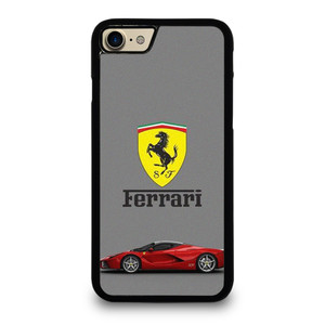 SCUDERIA FERRARI LOGO SUPER CAR RED iPhone 7 / 8 Case Cover