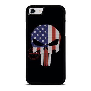 AMERICAN FLAG PUNISHER iPhone SE 2022 Case Cover AMERICAN FLAG PUNISHER iPhone SE 2022 Case Cover