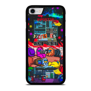 AMONG US IMPOSTOR GAMES iPhone SE 2022 Case Cover AMONG US IMPOSTOR GAMES iPhone SE 2022 Case Cover