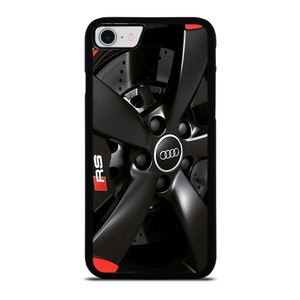 AUDI RS BLACK RED WHEEL iPhone SE 2022 Case Cover AUDI RS BLACK RED WHEEL iPhone SE 2022 Case Cover