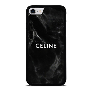 CELINE BLACK LOGO iPhone SE 2022 Case Cover CELINE BLACK LOGO iPhone SE 2022 Case Cover