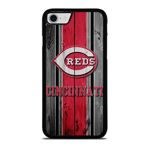 CINCINNATI REDS WOOD LOGO iPhone SE 2022 Case Cover