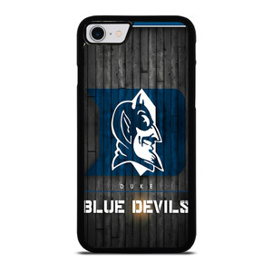 DUKE BLUE DEVILS BASKETBALL WOODEN LOGO iPhone SE 2022 Case Cover