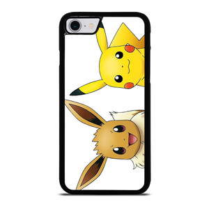 EEVEE PIKACHU POKEMON ANIME iPhone SE 2022 Case Cover