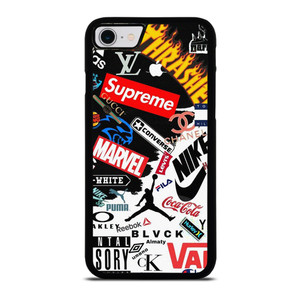 HYPE BEAST FASHION BRAND LOGO COLLAGE iPhone SE 2022 Case Cover HYPE BEAST FASHION BRAND LOGO COLLAGE iPhone SE 2022 Case Cover