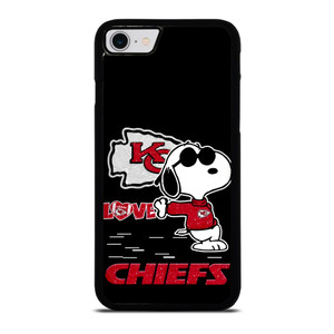 KANSAS CITY CHIEFS NFL SNOOPY iPhone SE 2022 Case Cover