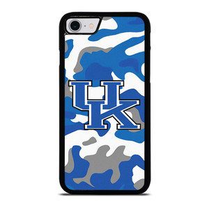 KENTUCKY WILDCATS BASKETBALL CAMO LOGO iPhone SE 2022 Case Cover