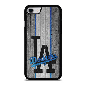 LOS ANGELES DODGERS BASEBALL WOOD LOGO iPhone SE 2022 Case Cover