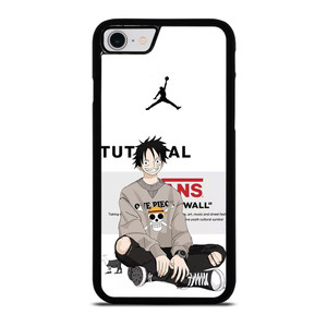 LUFFY D MONKEY ONE PIECE AIR JORDAN iPhone SE 2022 Case Cover