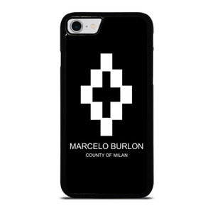 MARCELO BURLON MILAN LOGO iPhone SE 2022 Case Cover