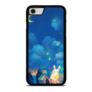 MOON BUNNY CUTE iPhone SE 2022 Case Cover