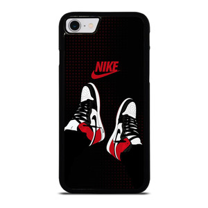 NIKE AIR JORDAN RETRO 1 RED iPhone SE 2022 Case Cover