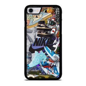 NIKE AIR JORDAN SNEAKERS COLLAGE iPhone SE 2022 Case Cover