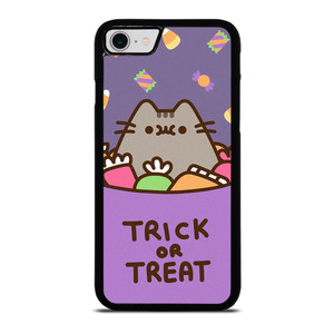 PUSHEEN THE CAT HALLOWEEN TRICK OR TREAT iPhone SE 2022 Case Cover