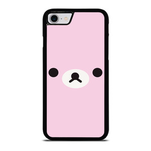 RILAKKUMA BEAR PINK MINIMALIST iPhone SE 2022 Case Cover