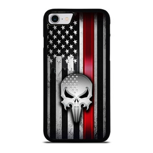 THE PUNISHER AMERICAN FLAG METAL iPhone SE 2022 Case Cover THE PUNISHER AMERICAN FLAG METAL iPhone SE 2022 Case Cover