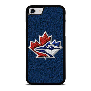 TORONTO BLUE JAYS LEATHER LOGO iPhone SE 2022 Case Cover